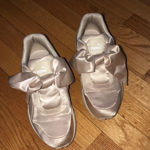 FENTY NUDE BOW SNEAKERS